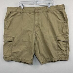 Red Head Brand Co Men's Cargo Shorts Tan Khaki Sz 46‎  Work Casual Fish